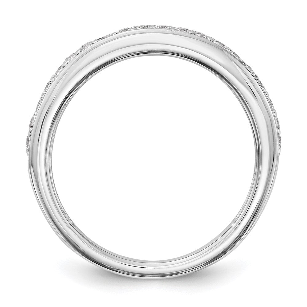 14K White Gold Lab Grown VS/SI FGH Dia Wedding Band