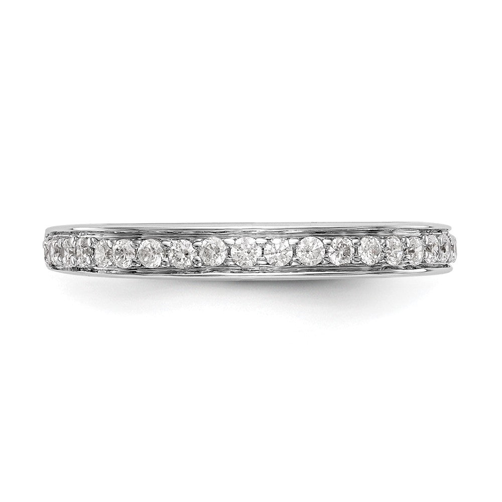 14K White Gold Lab Grown VS/SI FGH Dia Wedding Band