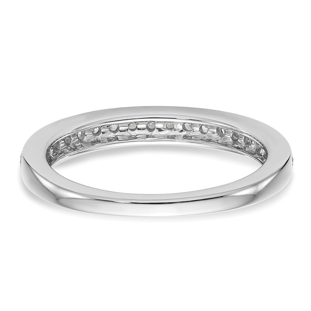 14K White Gold Lab Grown VS/SI FGH Dia Wedding Band