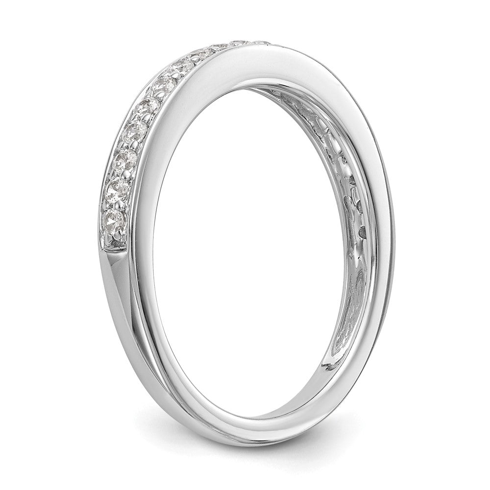 14K White Gold Lab Grown VS/SI FGH Dia Wedding Band