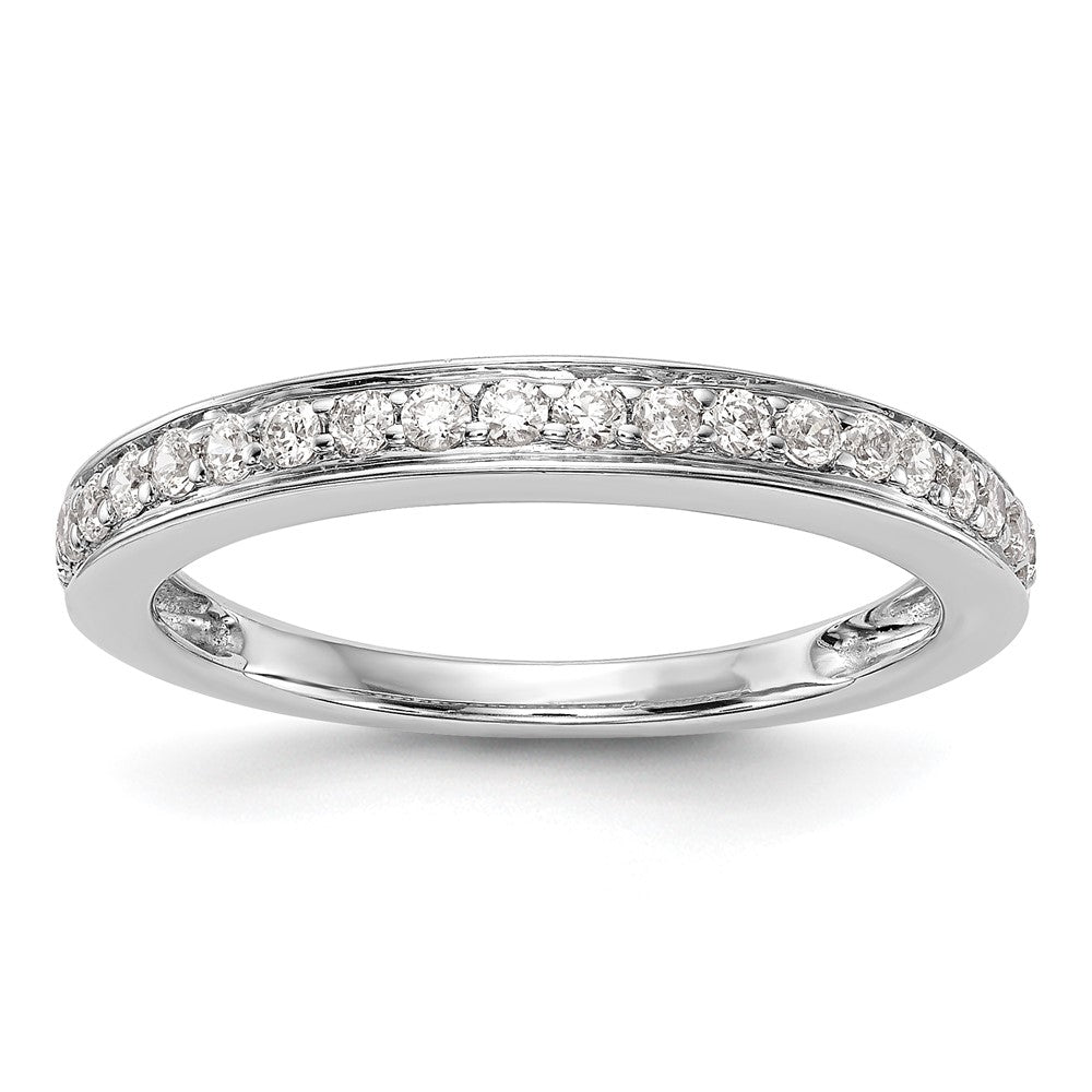 14K White Gold Lab Grown VS/SI FGH Dia Wedding Band