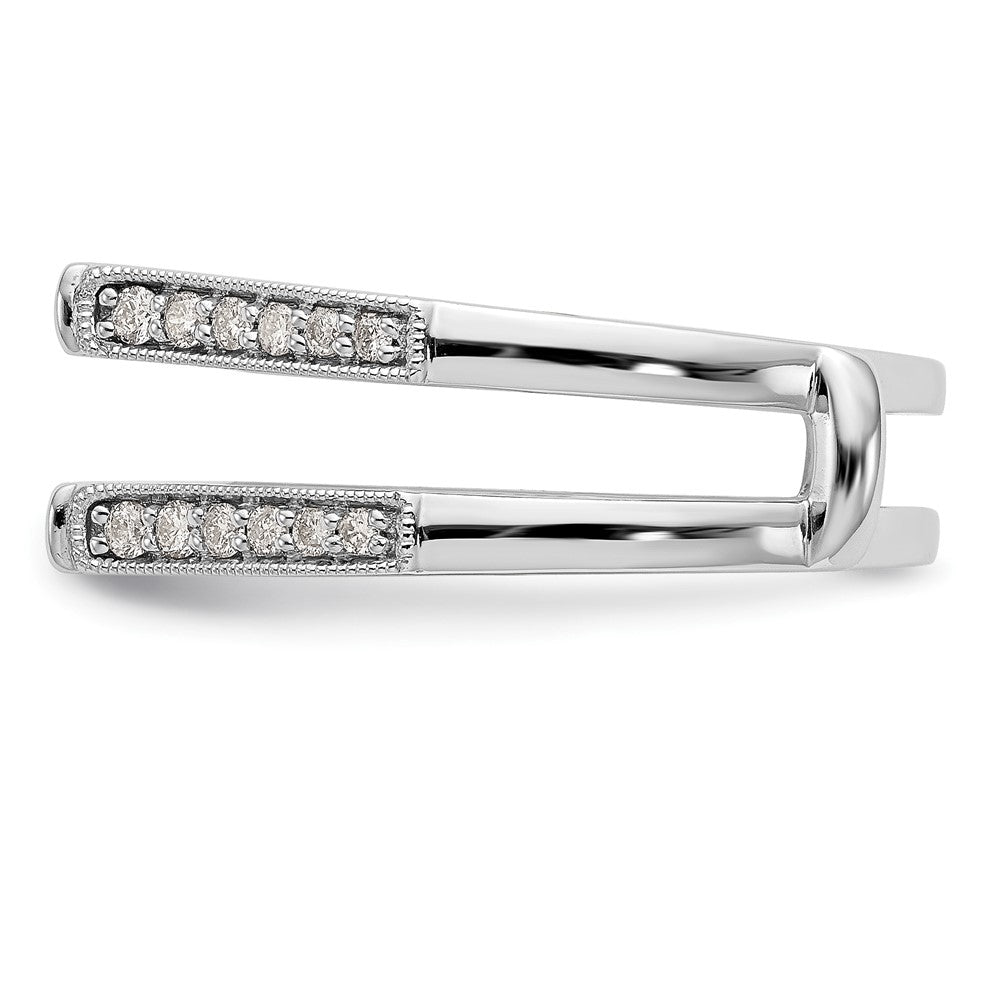 14K White Gold Lab Grown Diamond VS/SI FGH Guard