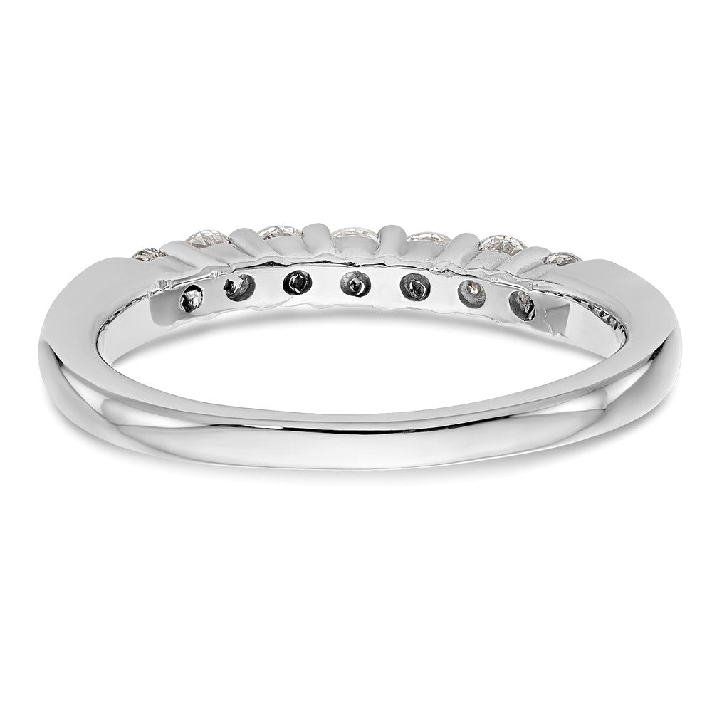 14K White Gold Lab Grown Diamond VS/SI FGH 7-Stone Band