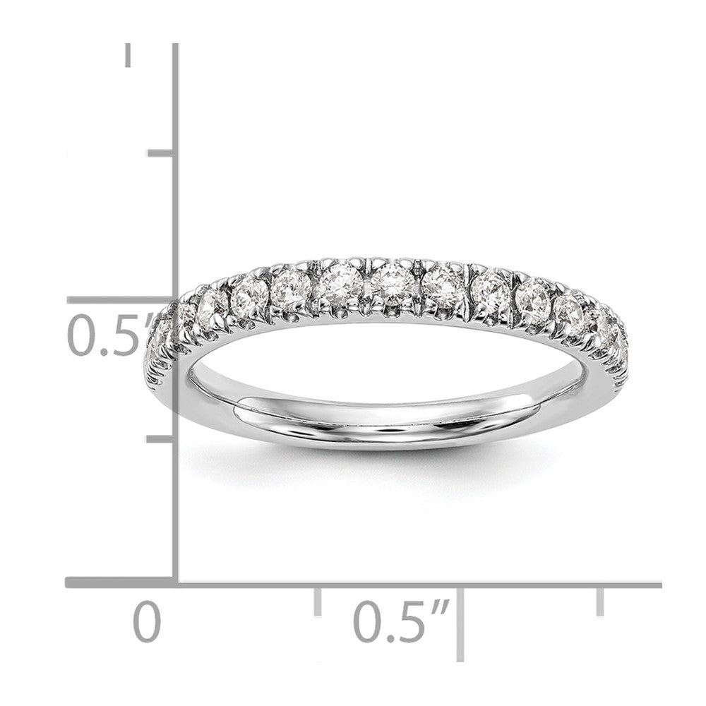 14K White Gold Lab Grown Diamond VS/SI FGH Band