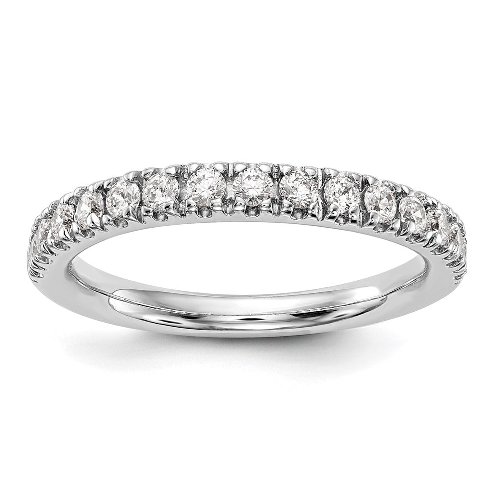 14K White Gold Lab Grown Diamond VS/SI FGH Band