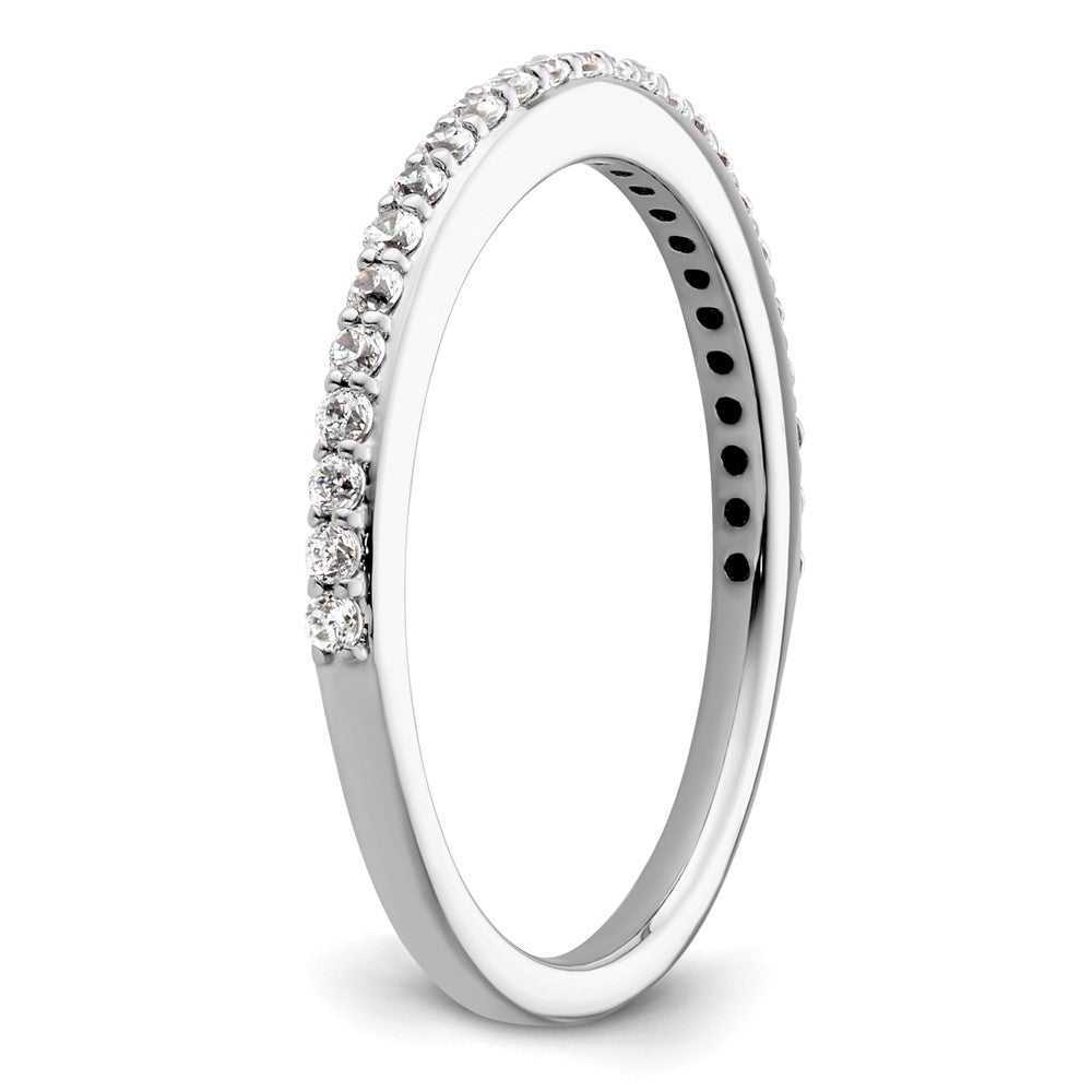 14K White Gold Lab Grown Diamond VS/SI FGH Band