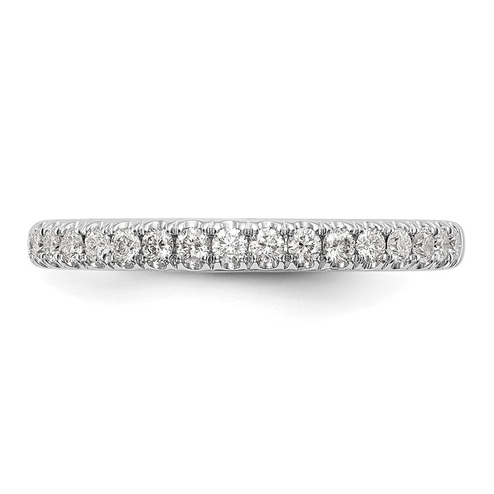 14K White Gold Lab Grown Diamond VS/SI FGH Band