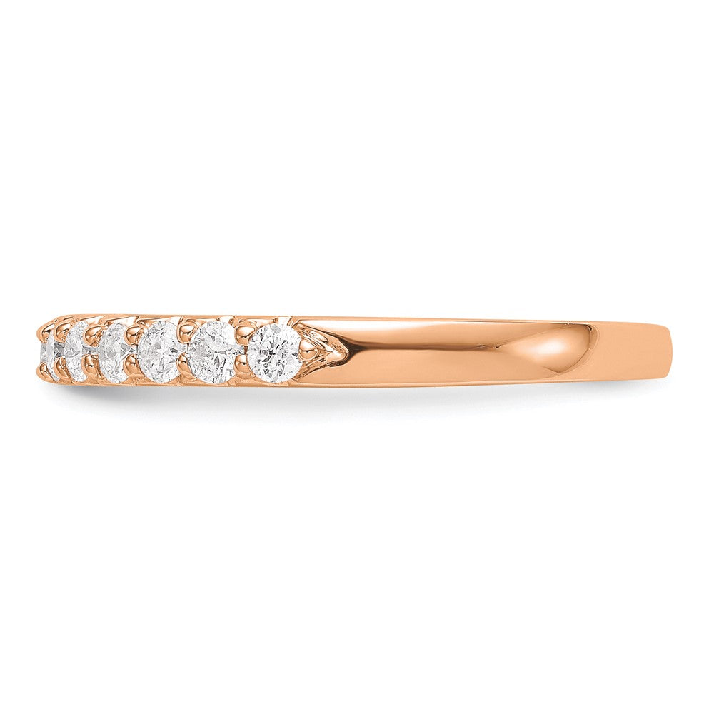 14K Rose Gold Lab Grown Diamond VS/SI FGH Band