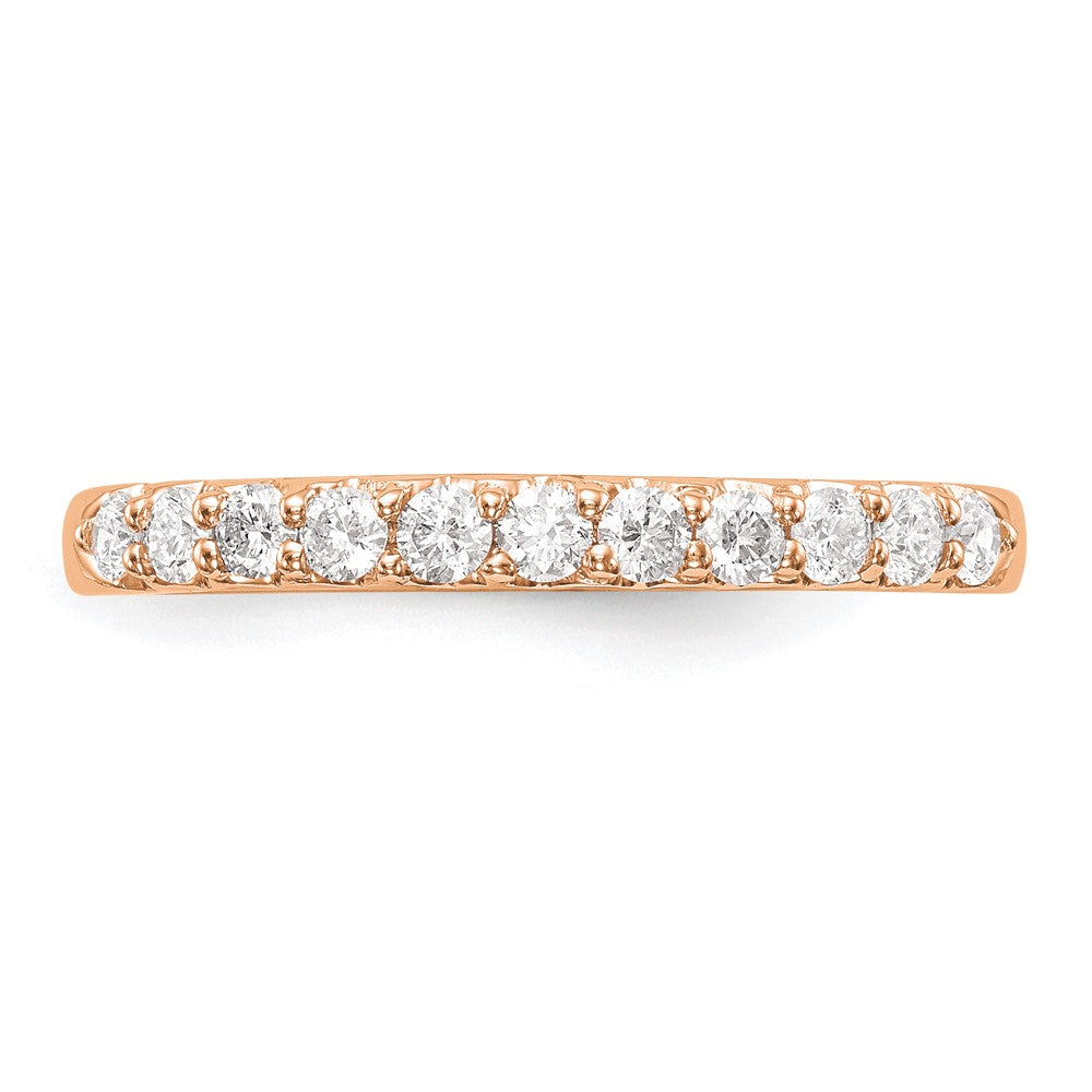 14K Rose Gold Lab Grown Diamond VS/SI FGH Band