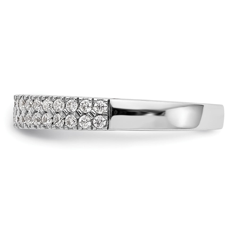 14K White Gold Lab Grown Diamond VS/SI FGH Band