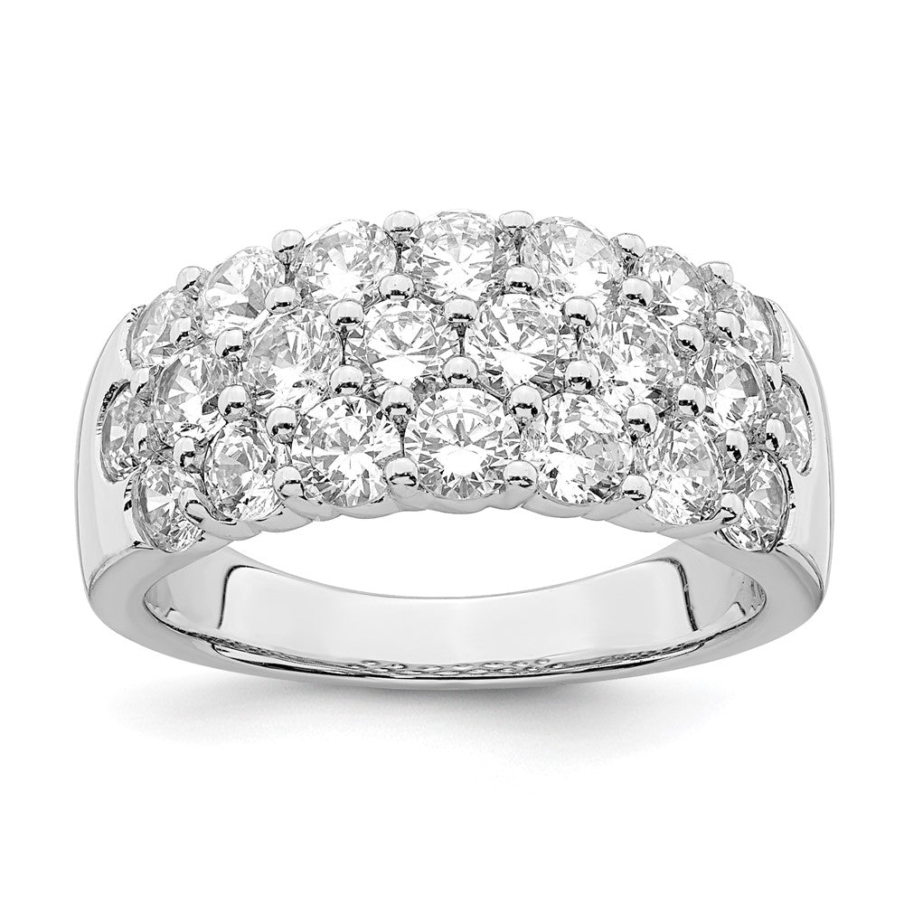 14K White Gold Lab Grown Diamond VS/SI FGH Ring