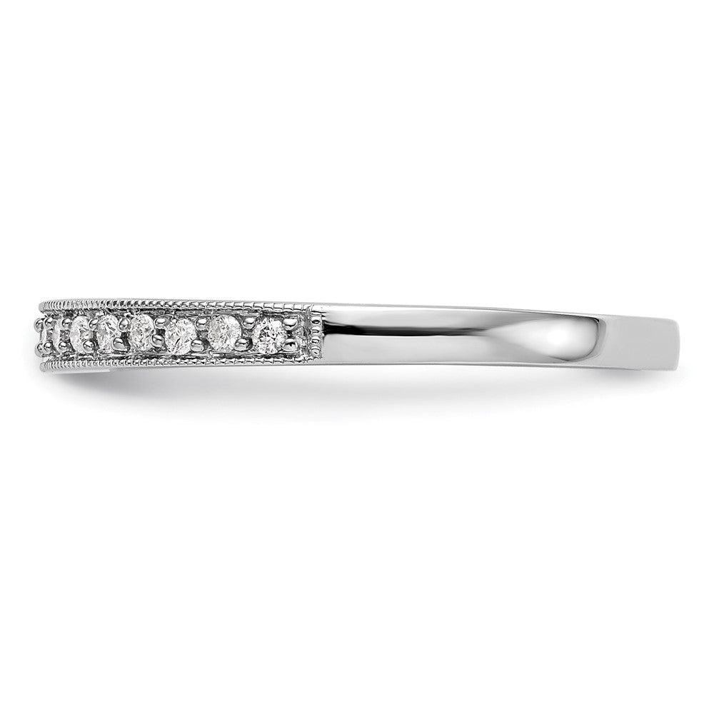 14K White Gold Lab Grown Diamond VS/SI FGH Band