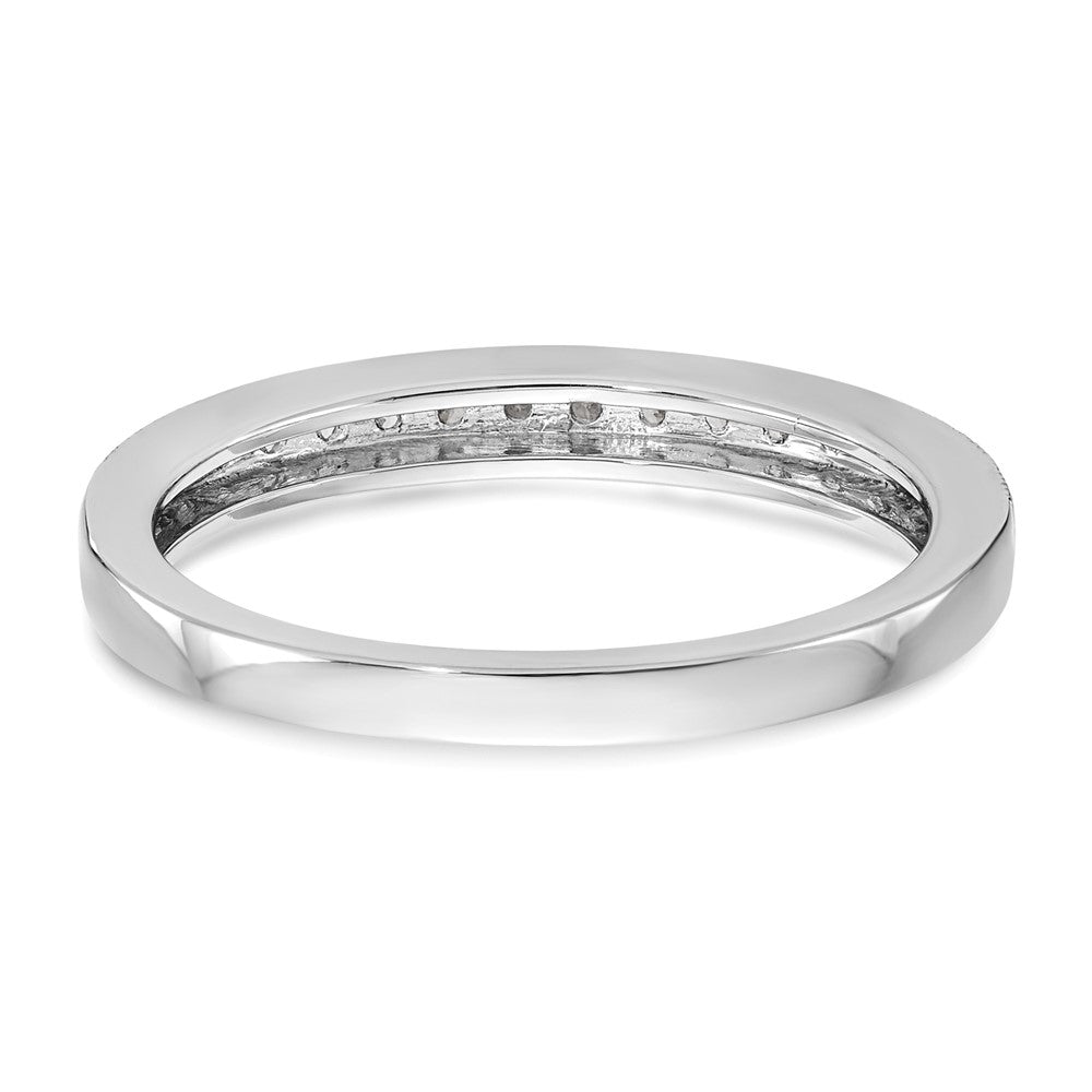 14K White Gold Lab Grown Diamond VS/SI FGH Band