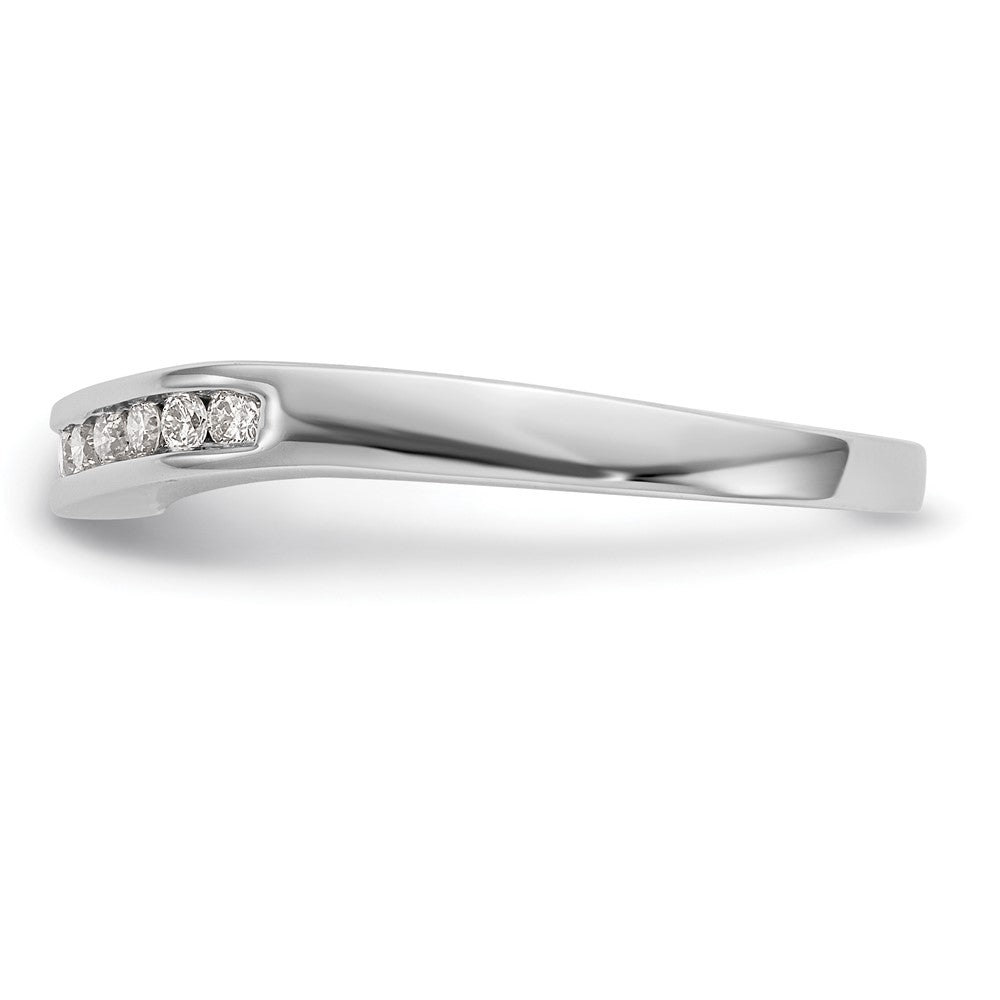 14K White Gold Lab Grown Diamond VS/SI FGH Band