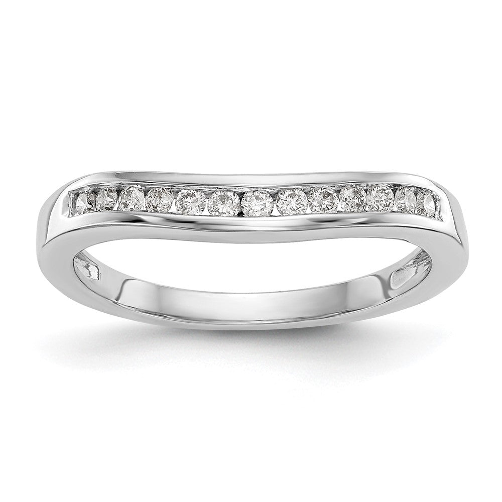 14K White Gold Lab Grown Diamond VS/SI FGH Band