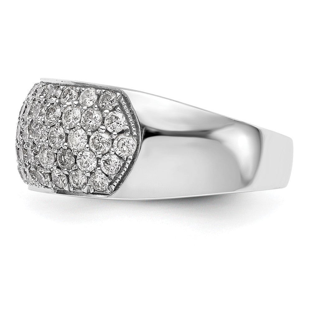 14K White Gold Lab Grown Diamond VS/SI FGH Band