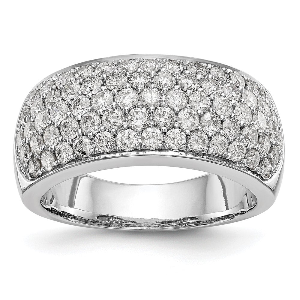 14K White Gold Lab Grown Diamond VS/SI FGH Band