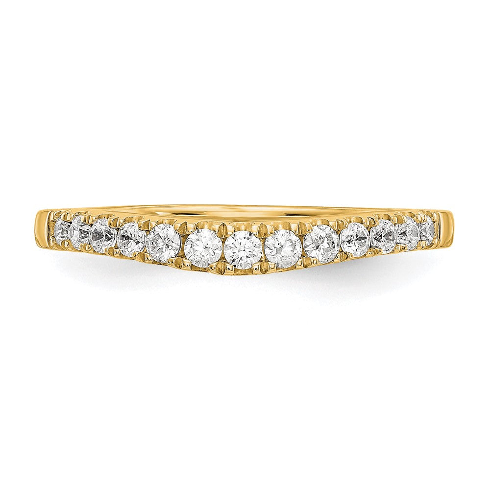 14K Lab Grown Diamond VS/SI FGH  Set of 2 Bands