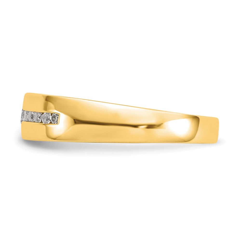 14K Lab Grown Diamond VS/SI FGH Men's Band