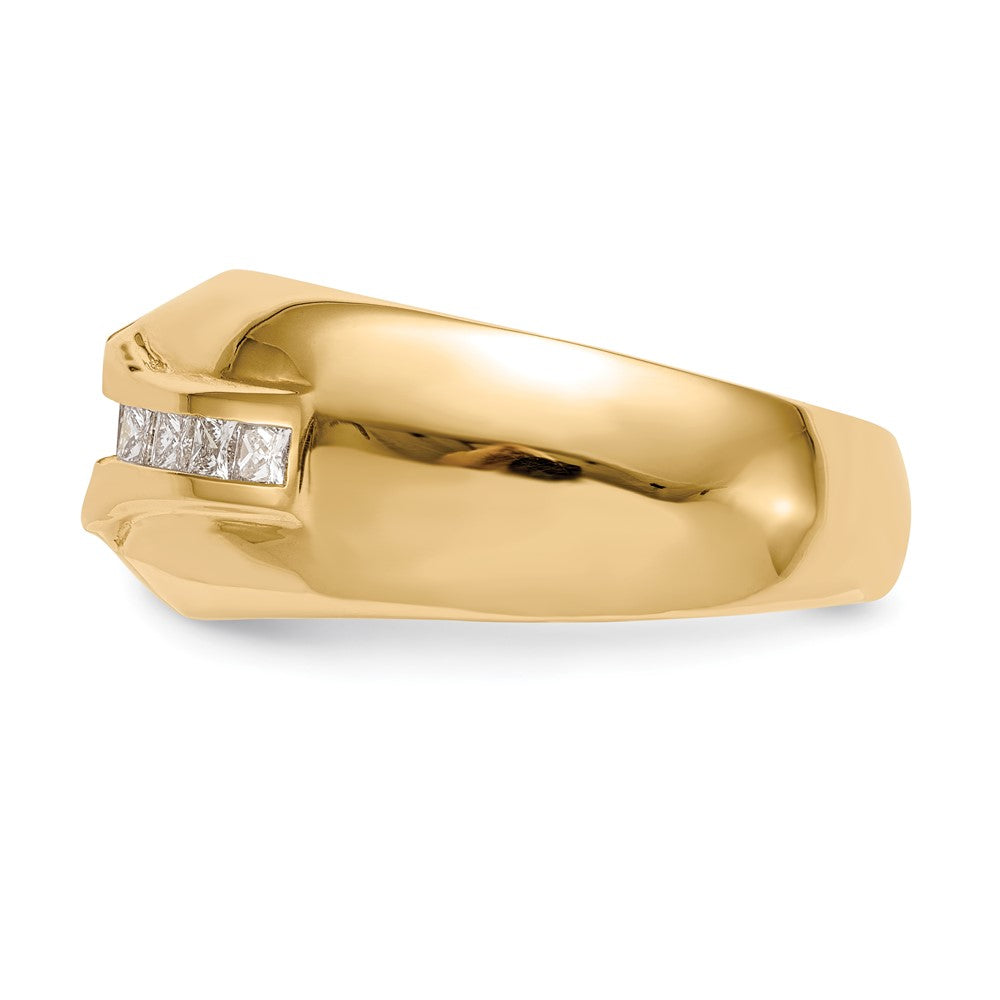 14K Lab Grown VS/SI FGH Dia Men's Ring