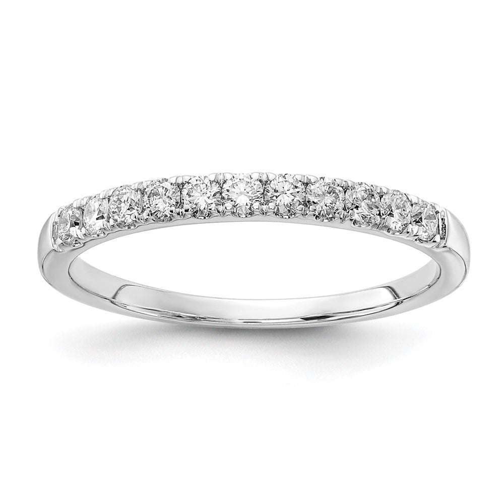 14K White Gold Lab Grown Diamond VS/SI FGH 1/3ct Wedding Band