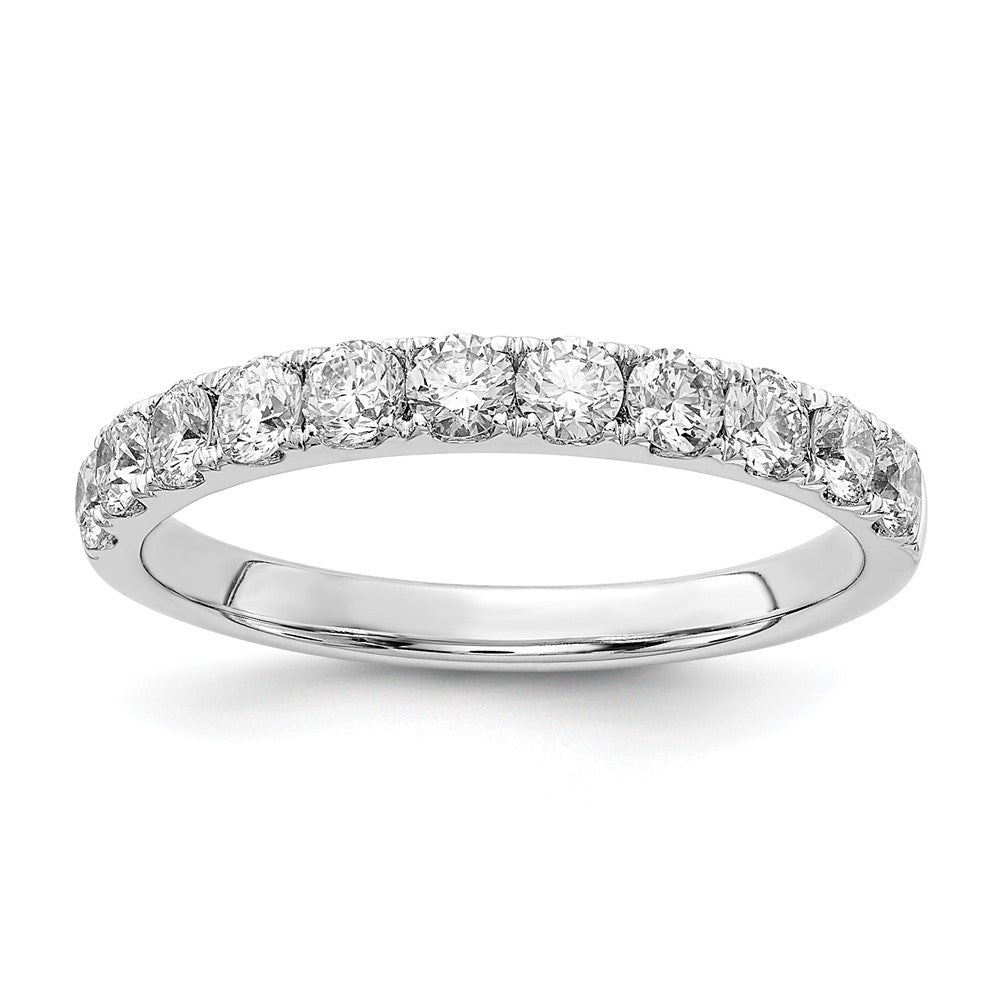 14K White Gold Lab Grown Diamond VS/SI FGH 3/4ct Wedding Band