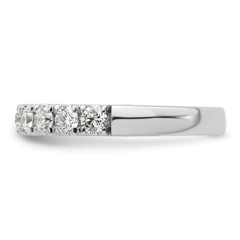 14K White Gold Lab Grown Diamond VS/SI FGH 1ct Wedding Band