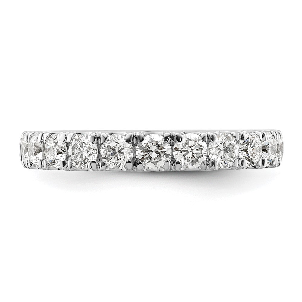 14K White Gold Lab Grown Diamond VS/SI FGH 1ct Wedding Band