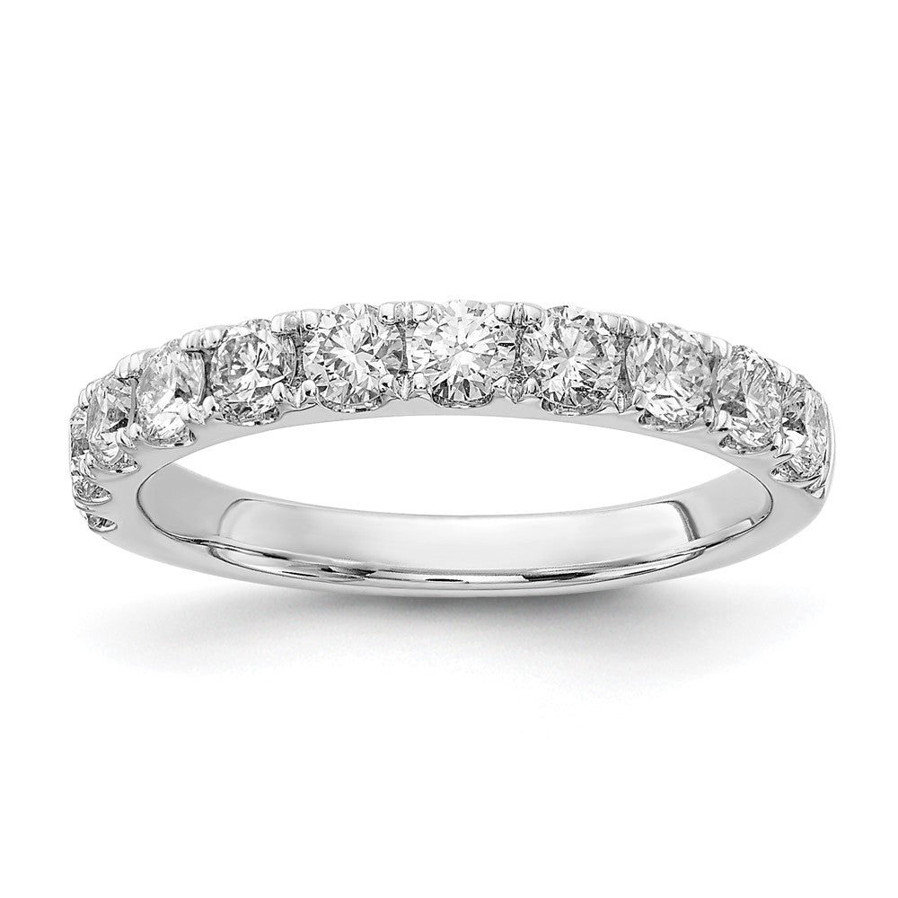 14K White Gold Lab Grown Diamond VS/SI FGH 1ct Wedding Band