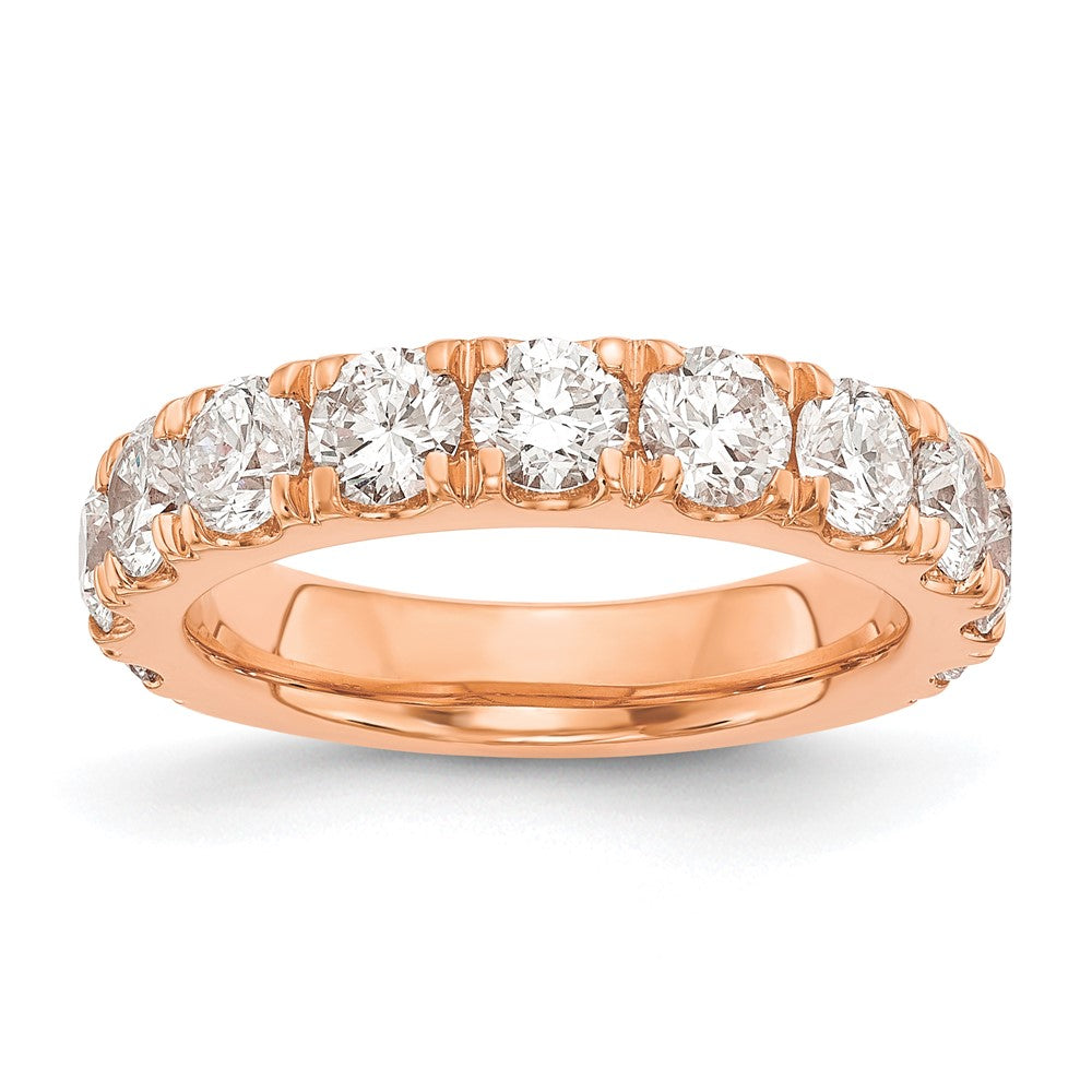 14K Rose Gold Lab Grown Diamond VS/SI FGH 2ct Wedding Band