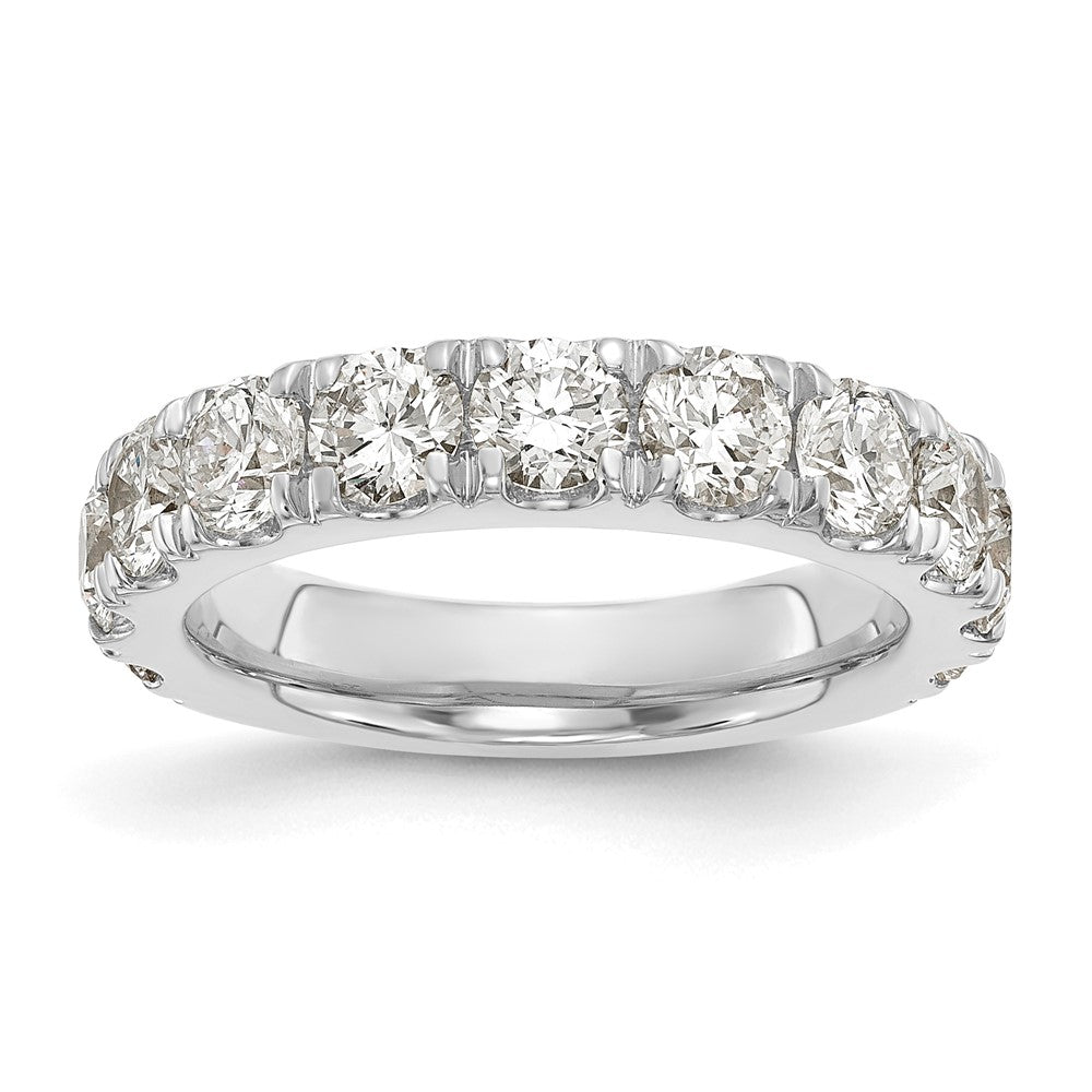 14K White Gold Lab Grown Diamond VS/SI FGH 2ct Wedding Band