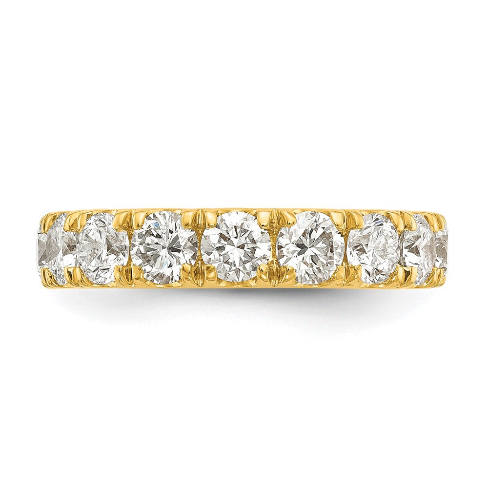 14K Gold Lab Grown Diamond VS/SI FGH 2ct Wedding Band