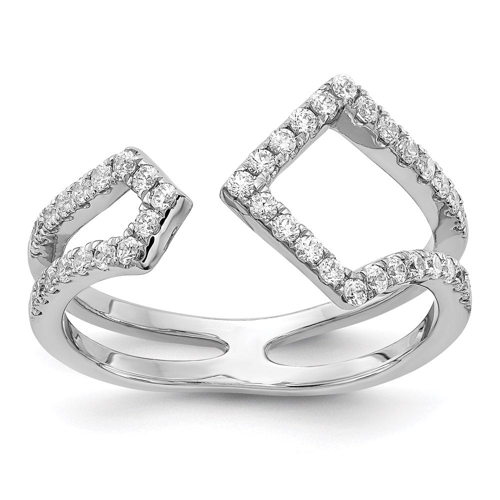 14K White Gold Lab Grown Diamond VS/SI FGH Ring