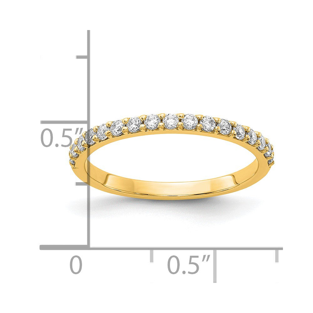 14K Lab Grown Diamond VS/SI FGH Band