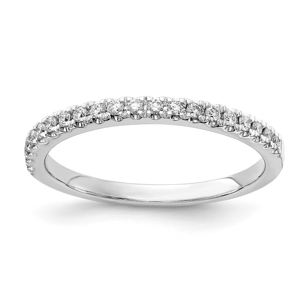 14K White Gold Lab Grown Diamond VS DEF 1/5ct Wedding Band