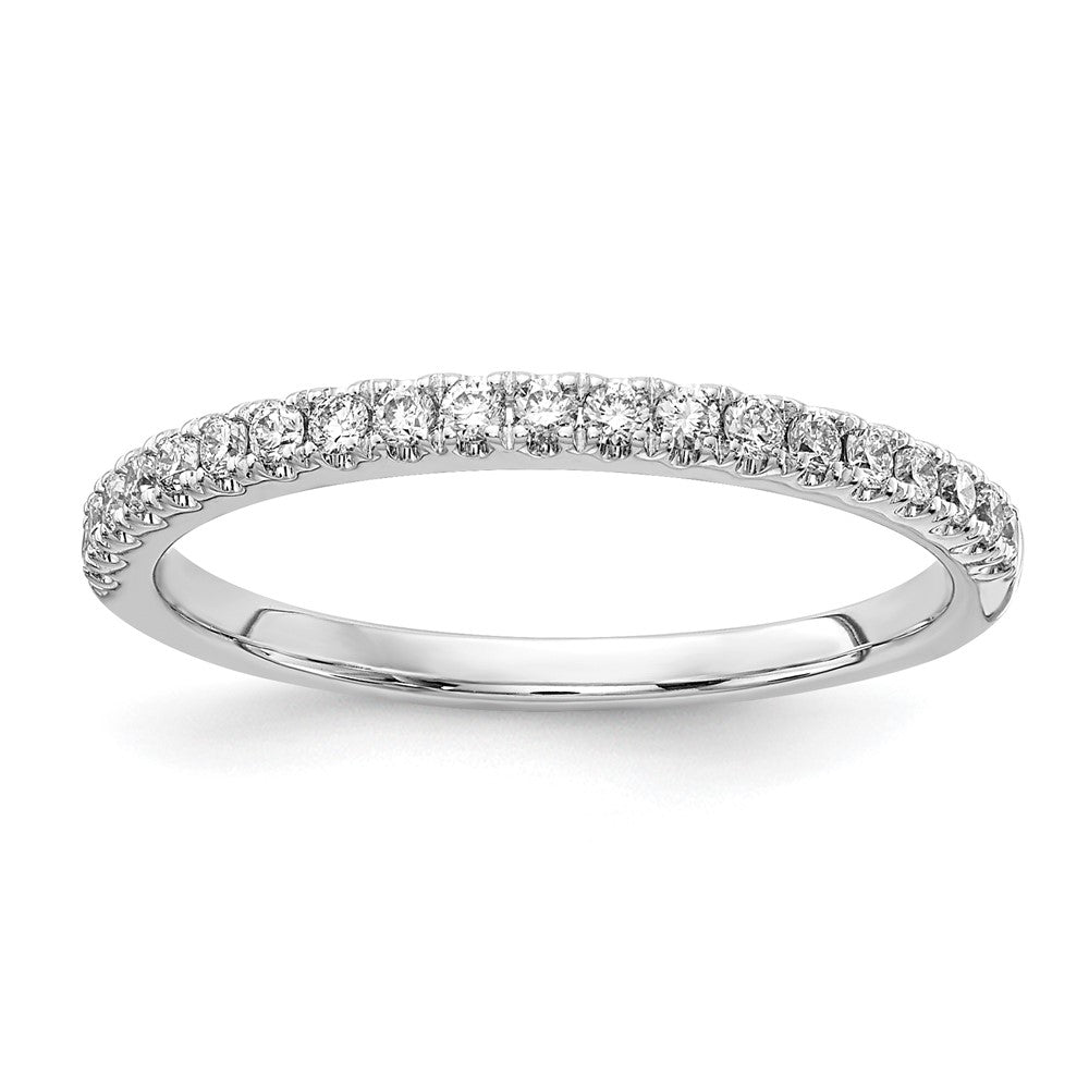 14K White Gold Lab Grown Diamond VS DEF 1/4ct Wedding Band