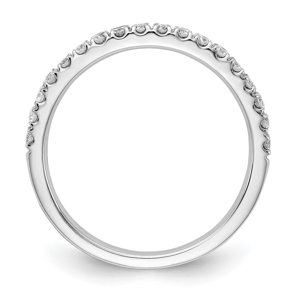 14K White Gold Lab Grown Diamond VS DEF 1/3ct Wedding Band