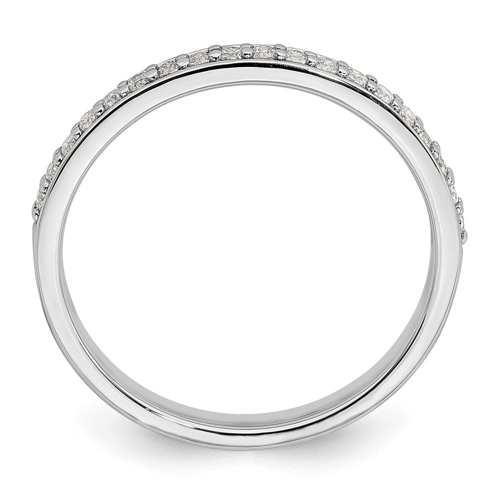 10K White Gold Lab Grown Diamond VS/SI FGH Wedding Band