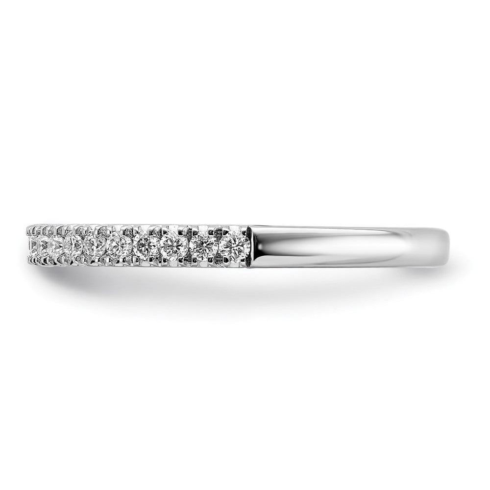 14K White Gold Lab Grown Diamond VS/SI FGH Wedding Band