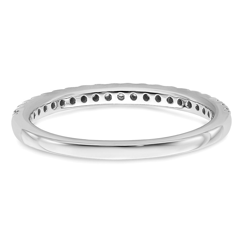 14K White Gold Lab Grown Diamond VS/SI FGH Wedding Band