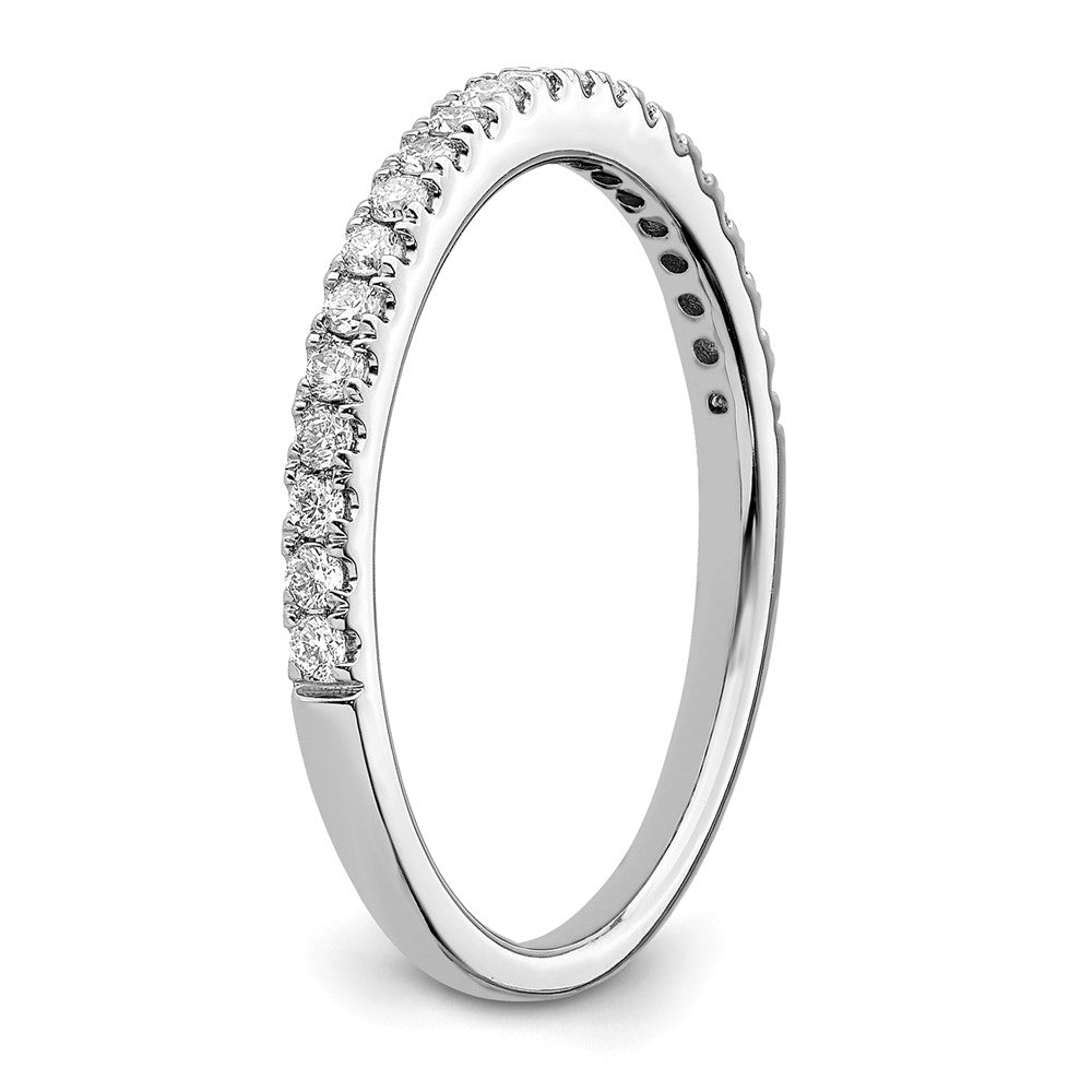 14K White Gold Lab Grown Diamond VS/SI FGH Wedding Band