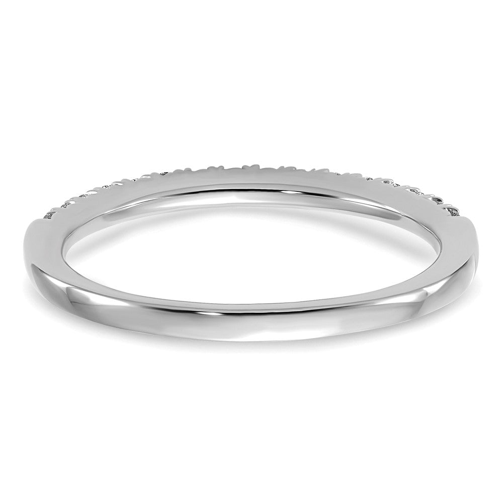 14K White Gold Lab Grown Diamond VS/SI FGH Wedding Band