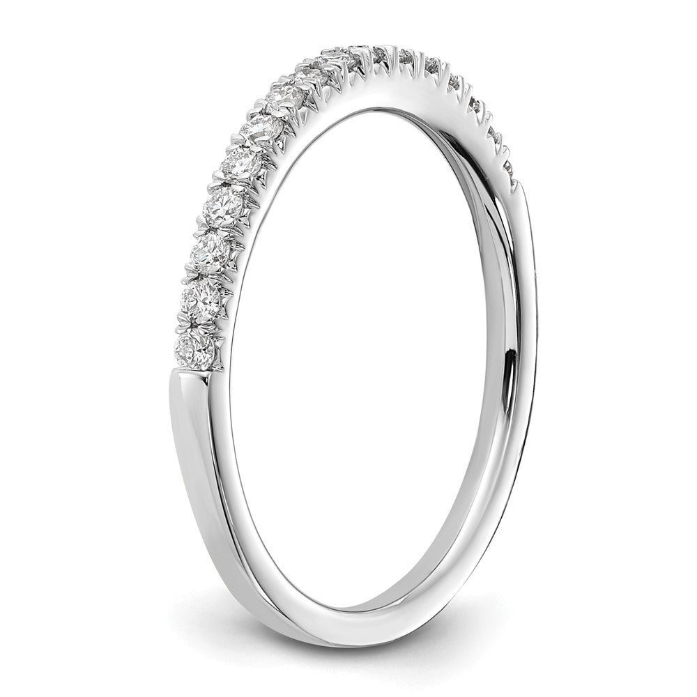 14K White Gold Lab Grown Diamond VS/SI FGH Wedding Band