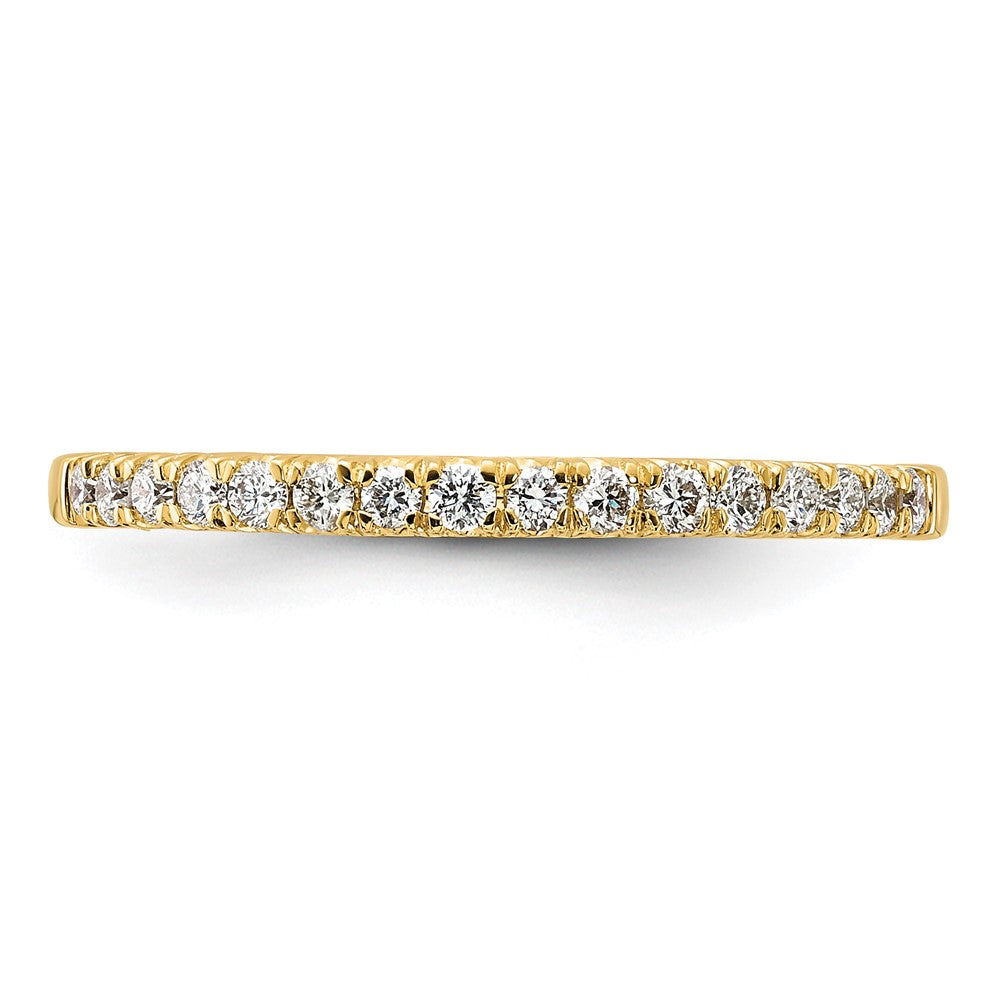 14K Gold Lab Grown Diamond VS/SI FGH Wedding Band