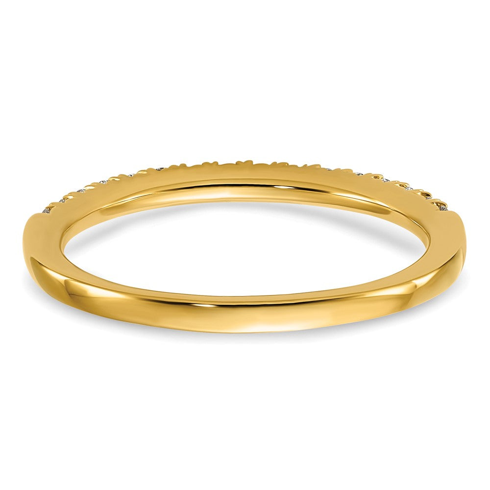 14K Gold Lab Grown Diamond VS/SI FGH Wedding Band