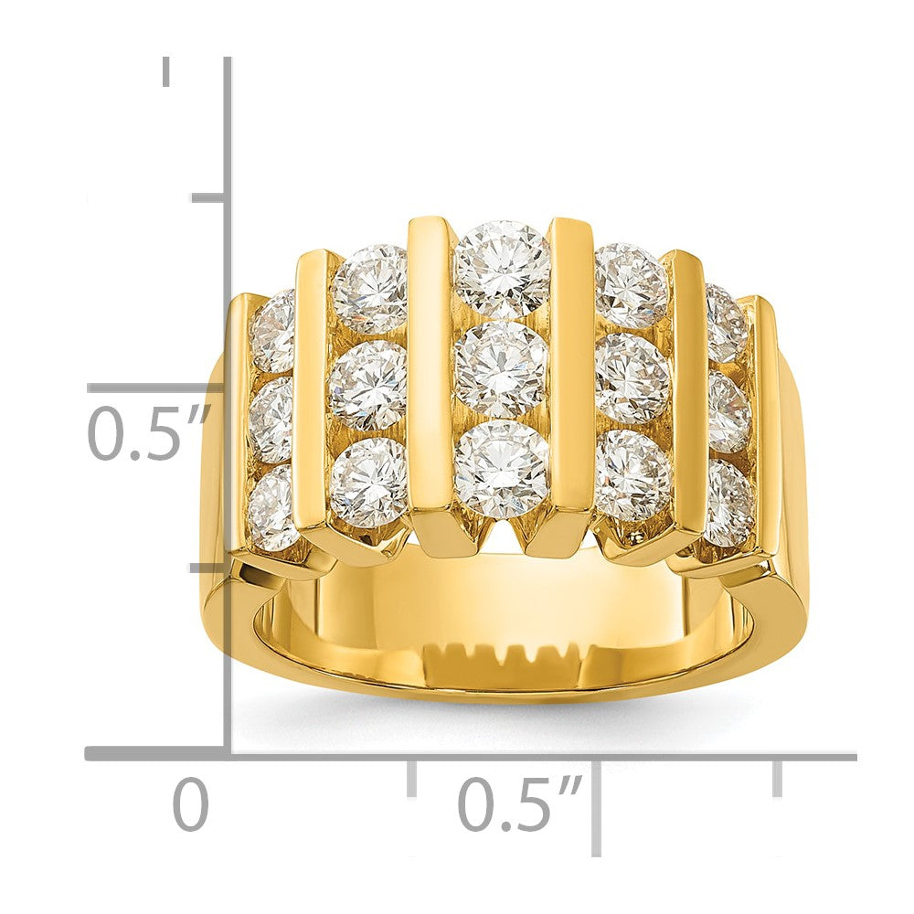 14K Lab Grown Diamond 2ctw VS/SI FGH Band