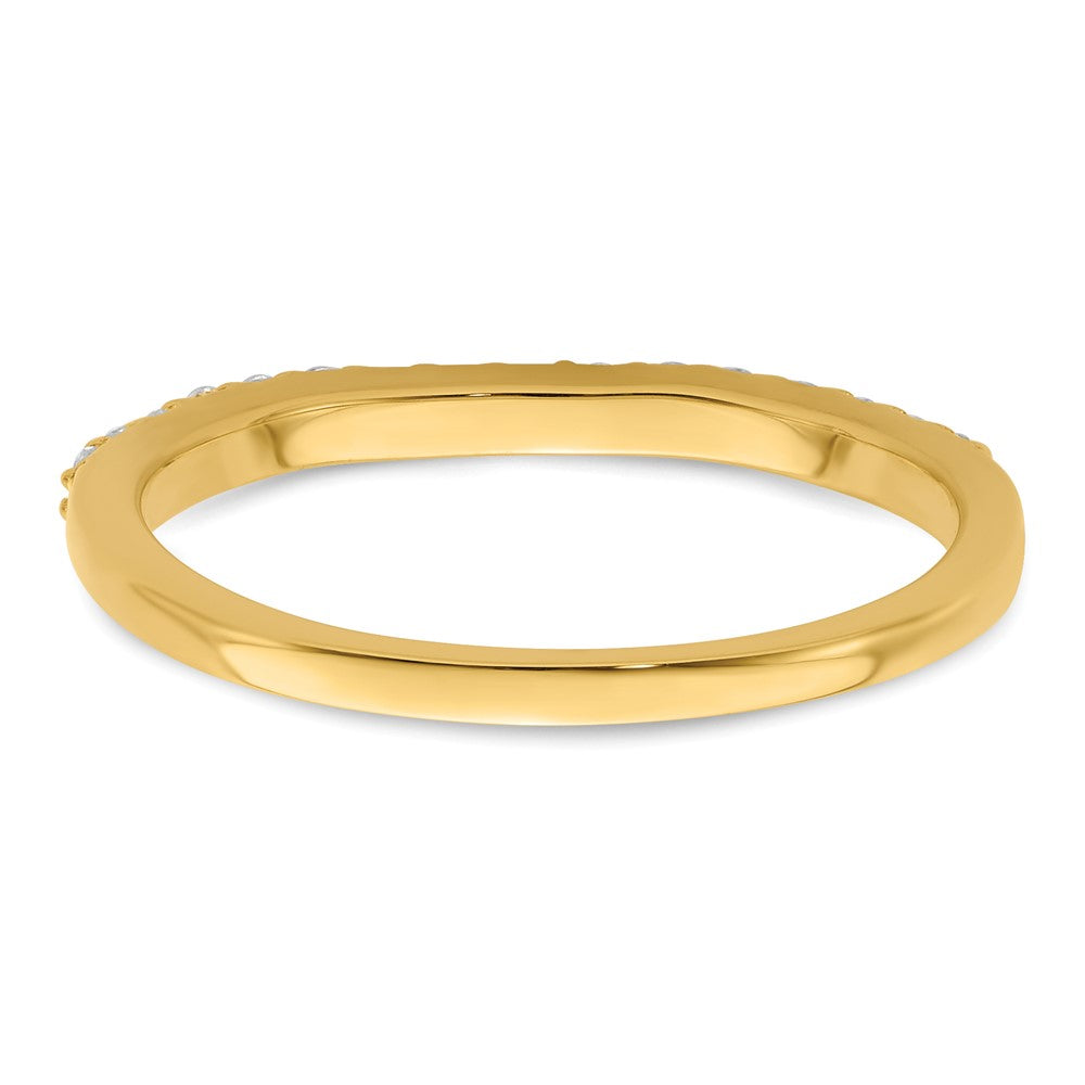 14K Lab Grown VS/SI FGH Dia Wedding Band