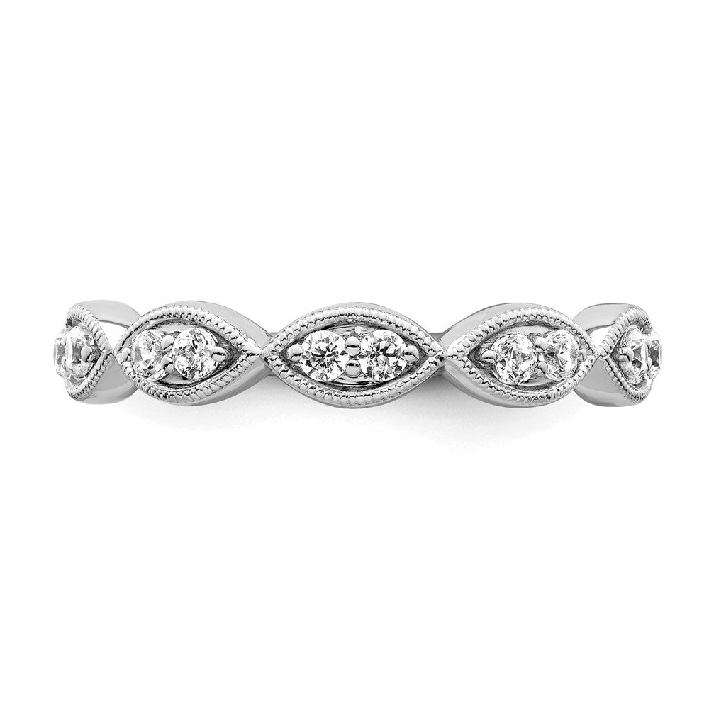 14K White Gold Lab Grown Diamond VS/SI FGH Ring