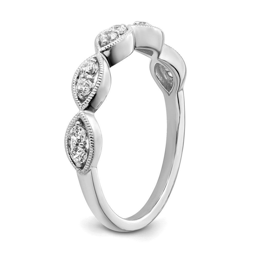 14K White Gold Lab Grown Diamond VS/SI FGH Ring