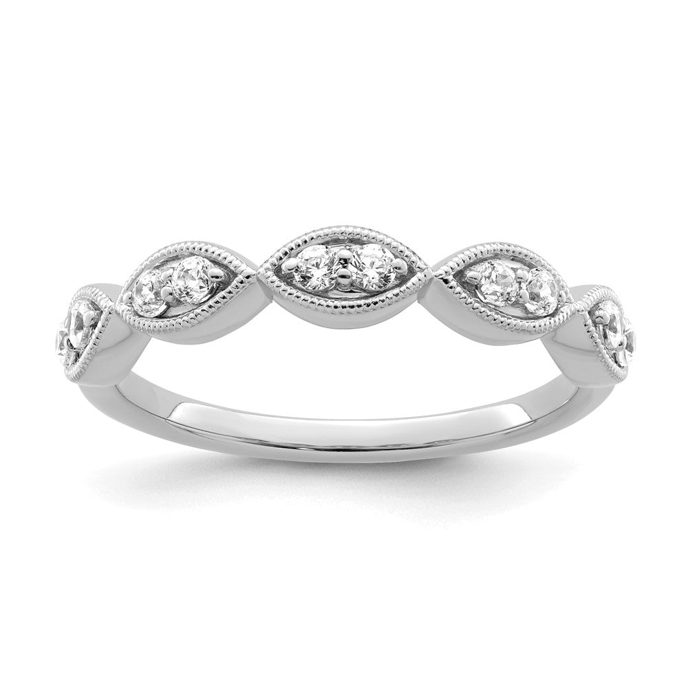 14K White Gold Lab Grown Diamond VS/SI FGH Ring